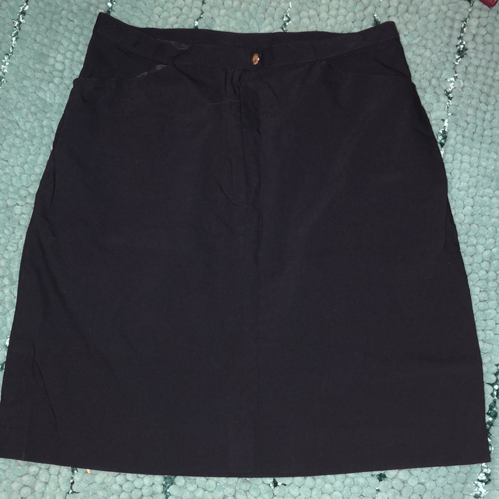 Navy BASCO skirt size 2